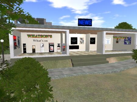 The Whatson's kiosk in Miramare